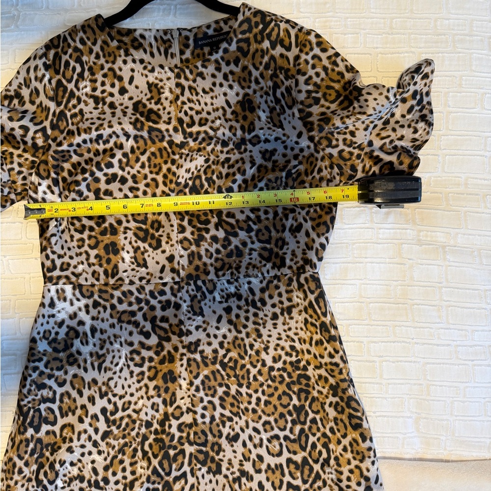 Banana Republic Aline Leopard Print Dress - Picture 7 of 9